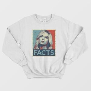 Kayleigh McEnany Facts Bold Graphic Statement Casual Unisex Sweatshirt